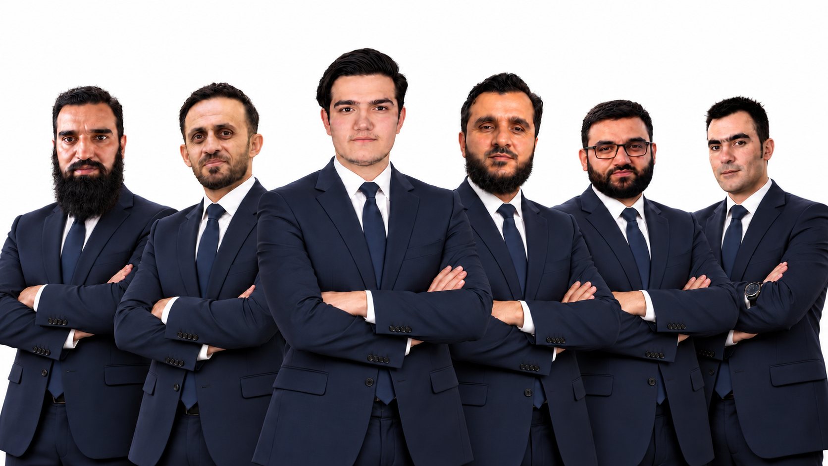 ترکیب ویرایششده تصاویر رهبران لمن.